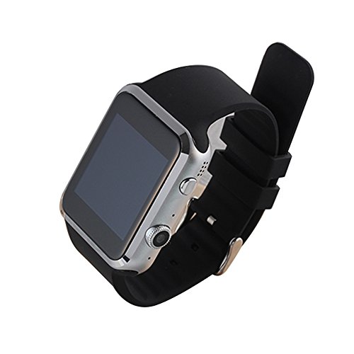 PowerLead Pwah A9S Bluetooth Smart Watch For Apple iPhone IOS & Android Smart Phone with Rate Detect Lower Blood Pressure and Blood Lipid 2 Million Camera Support Gsm / Gprs 850/900/1800/1900 Black
