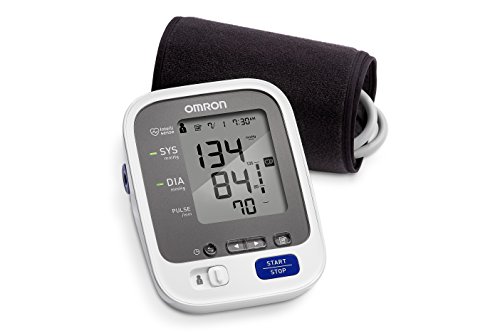 Omron 7 Series Wireless Upper Arm Blood Pressure Monitor with Cuff that fits Standard and Large Arms (BP761) with Bluetooth Smart Connectivity