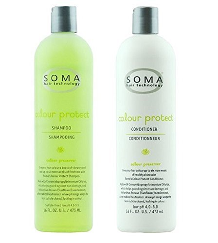 Soma Hair Technology Colour Protect Shampoo & Conditioner 16oz