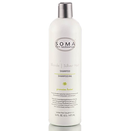 Soma Blonde Silver Hair Shampoo 16 FL. OZ. / 473 ML by Soma Hair