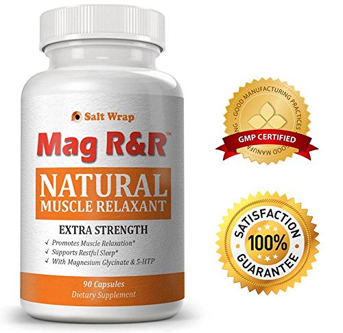 Mag R&R Natural Muscle Relaxer, Pain Reliever & Sleep Aid - EXTRA STRENGTH. Relieves leg cramps and restless legs. The ONLY Natural Muscle Relaxer with therapeutic doses of natural ingredients.