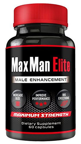 MaxMan Elite - Male Enhancement Pills - Erection Pills - Enlargement Pills for Men - Increase Size GUARANTEED! - Testosterone Booster for Men -- 100{0ad59209ba3ce7f48e71d4a0dc628eee9b107ea7079661ded2b3bda89b047a8b} Satisfaction! Boost Sex-Drive