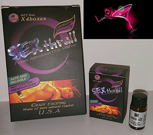 Extra Strong SEX THRALL 3CT Woman Sexual Supplement Enhancement IMPORTED FROM ALL OVER