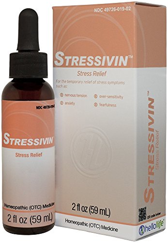 HelloLife Stressivin - Natural Relief of Stress Symptoms such as Nervous Tension, Stress Headaches, and Over-Sensitivity