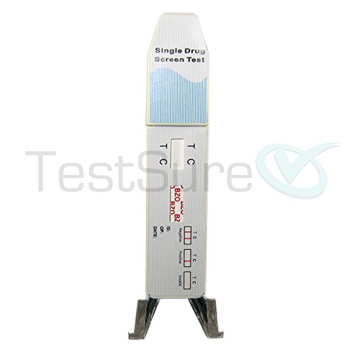 10 TestSure Benzodiazepine (BZO) Drug Test Kit, At Home Urine Drug Screen for Benzo Medications such as Xanax & Valium