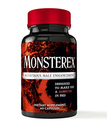 Monsterex - Monstrous Male Enhancement For Increased Size, Energy, Sex Drive - Erection Pills, Enlargement Pills, Sexual Enhancement, Boost Libido and Testosterone | All Natural Enhancement |