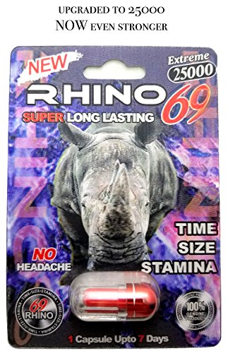Rhino 69 Extreme 15000 - Sexual Male Performance Enhancement Pill (15K) - 6 Pack (15K)