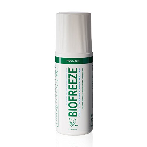 Biofreeze Pain Relief Gel for Arthritis, 3 oz. Roll-on Topical Analgesic, Fast Acting and Long Lasting Cooling Pain Reliever Cream for Muscle Pain, Joint Pain, Back Pain, Original Green Formula