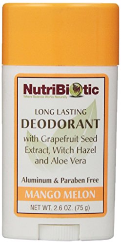 Nutribiotic Deodorant, Mango Melon, 2.6 Oz