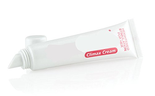 Climax Cream for Sexual Enhancement, Enhances Sensual Pleasure and Increases Frequency of Orgasms. For Couples or Solo Play.
