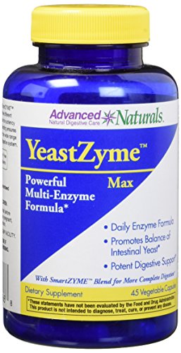Advanced Naturals Yeastzyme Max Caps, 45 Count