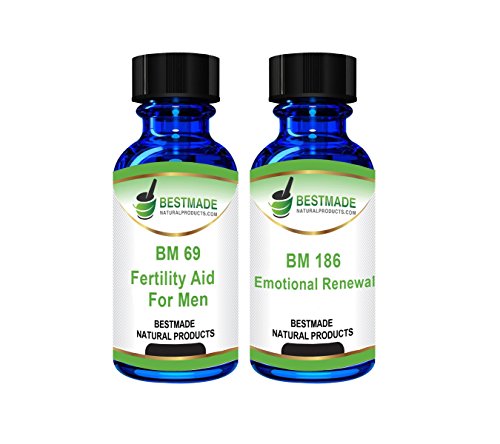 Natural Fertility Kit Formula for Men, Dietary Supplement to Improve Reproductive Health, Helps Clear Emotional Trauma and Stress, Aids your Body in Balancing Hormones and Boosts Libido!