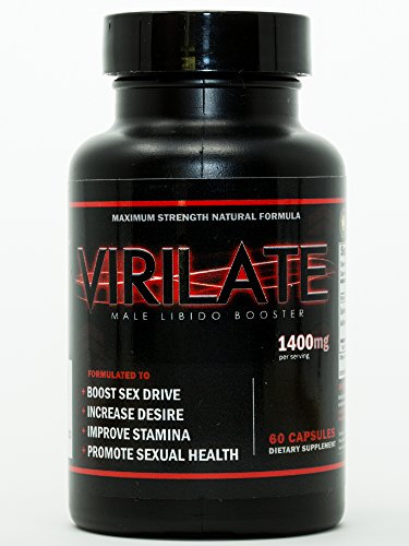 Virilate | Male Enhancement Pills | Sex Drive Enhancer for Men | Boosters and Enhancers for Libido