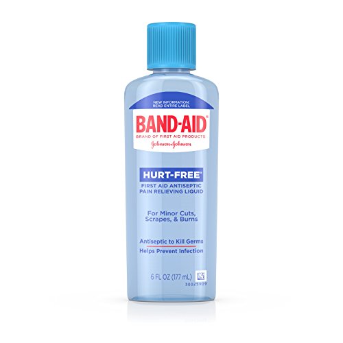 Band-Aid Brand First Aid Hurt-Free Antiseptic Wash Treatment, 6 Fl. Oz