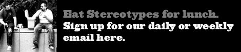 Stereotypes for lunch Email Sign up