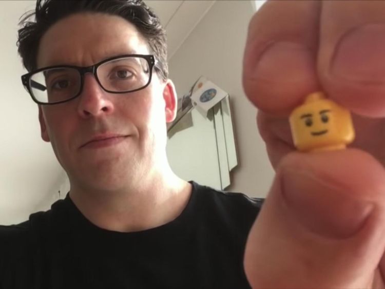 The doctors filmed themselves swallowing LEGO heads