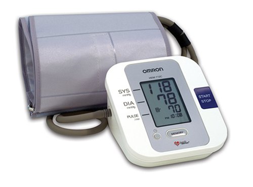Omron HEM-712CLC Automatic Blood Pressure Monitor with Large Cuff