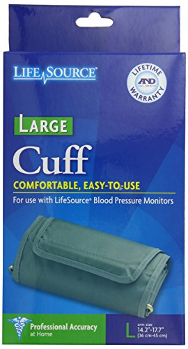 LifeSource UA-281 Blood Pressure Monitor Cuff, Large (14.2