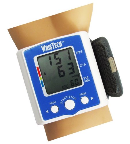 N American Healthcare Wristech Blood Pressure Monitor with Case