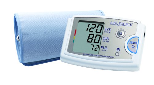LifeSource Blood Pressure Monitor with AccuFit Extra Large Cuff