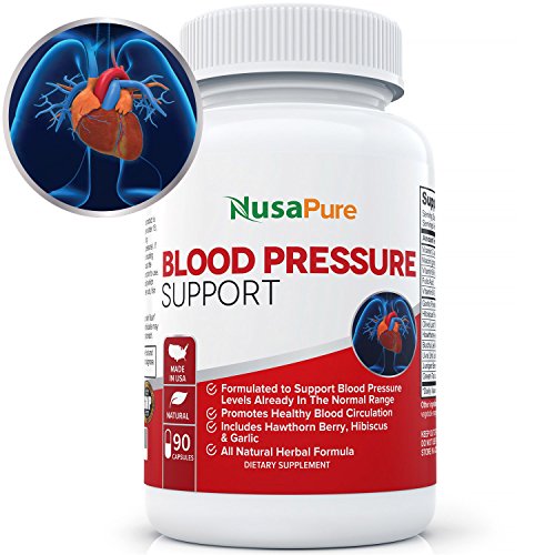 Potent Blood Pressure Supplement with Hawthorn Berry, Natural Diuretics for High Blood Pressure and Hypertension: Herbs and Vitamins for High Blood Pressure: 90 Capsules: 100{0ad59209ba3ce7f48e71d4a0dc628eee9b107ea7079661ded2b3bda89b047a8b} Money Back Guarantee