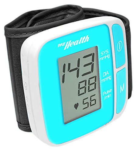Pyle PHBPBW40BL Bluetooth Smart Blood Pressure Monitor - Blue
