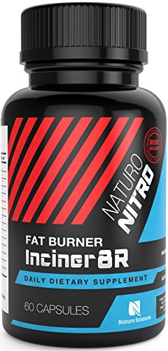 Inciner8R Fat Burner Supplement Designed for Weight Loss and Mental Focus; Pre Workout or Breakfast Pills for Day-long Appetite Control and Fat Loss; Diet Pills for Men and Women - 60 Servings