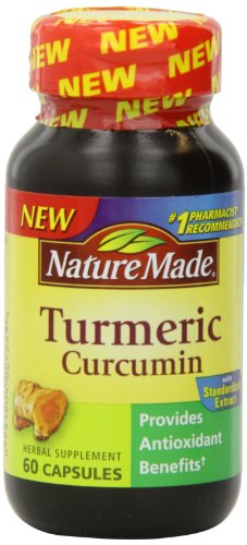 Nature Made Turmeric Antioxidant Herbal Supplement 500 Mg, 60 Capsules