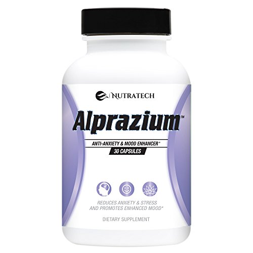 Alprazium - All Natural Stress Relief & Anti-Anxiety Supplement for Promoting Better Mood, Relaxation, Calming, Fast Acting Formula to Reduce Stress, Anxiety & Panic Attacks