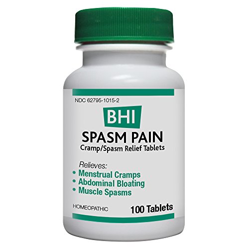 BHI Spasm Pain Cramp/Spasm Relief Tablets, 100 Count