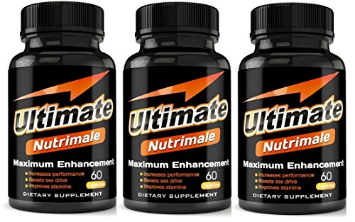 Ultimate Nutrimale - 3 Month Supply - The Ultimate Male Enhancement Pills For Size, Stamina, Testosterone, Libido | Boost Sex Drive and Energy | Enlargement Pills, Erection Pills, Sex Pills
