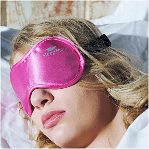 Sleep More (SMALL-Med Size) Sleeping Mask for Men or Women, with Free 
