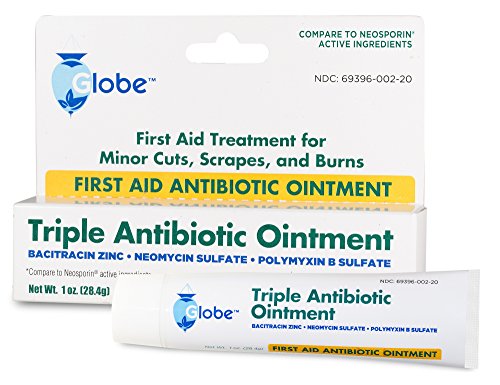 Triple Antibiotic First Aid Ointment, 1 Oz. (Compare to Neosporin Active Ingredients) (1 Tube)