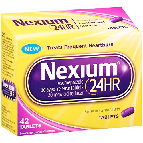 Nexium 24-Hour Delayed Release Heartburn Relief (42-Count Tablets)