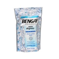 BENGAY Zero Degrees Menthol Pain Relieving Gel 3 oz (Pack of 3)