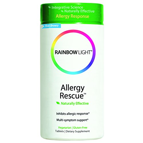 Rainbow Light Allergy Rescue Food-Based Dietary Supplement Tablets, 60 Count Bottle