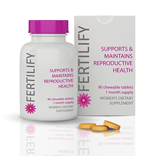 FERTILIFY - Sold in Fertility Clinics, Doctor Recommended, Chewable Fertility Supplement Pills for Women Looking to Get Pregnant Now or Maintain Their Fertility for Later in Life