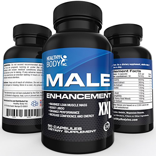 Top Testosterone Booster and Male Enhancement pills together in 1 product 1760 mg per serving (New and Improved 90ct.) All Natural to help Increase Energy, Stamina, and Size.