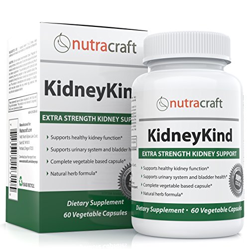 #1 Kidney Support and Detox Supplement - Natural Kidney Cleanse and Bladder Care Formula for Kidney and Urinary Health - With Buchu, Juniper, Uva Ursi, Cranberry & Nettle Leaf - 60 Vegetable Capsules