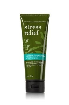 Bath & Body Works Aromatherapy Stress Relief Eucalyptus Spearmint 8.0 oz Body Cream