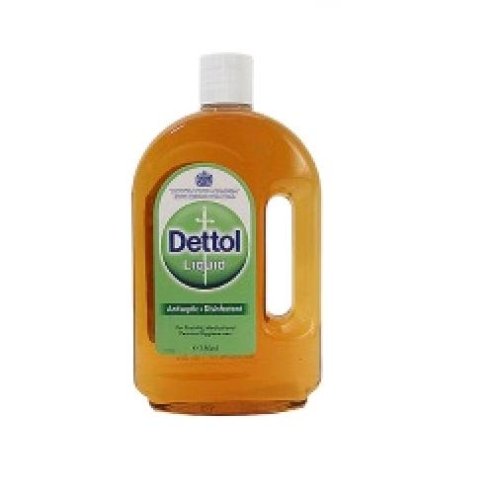 Dettol  Antiseptic Liquid from England 750ml Bottle (Pack of 2)