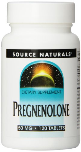 Source Naturals Pregnenolone 50mg, The Balancing Hormone,120 Tablets