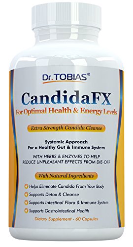 CandidaFX - Extra Strength Candida Cleanse - With Herbs & Enzymes To Help Reduce Unpleasant Effects from Die-Off - Easy & Effective Nutritional Supplement