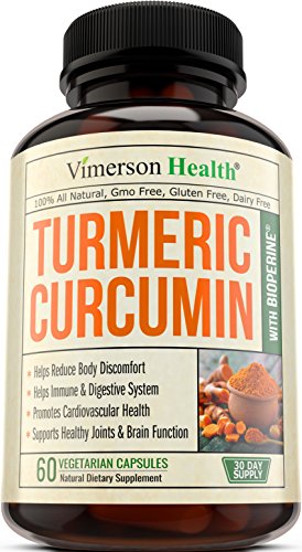 Turmeric Curcumin with 10mg of Bioperine per Serving. Powerful Anti-Inflammatory & Antioxidant Supplement with Black Pepper for Best Absorption. 100{0ad59209ba3ce7f48e71d4a0dc628eee9b107ea7079661ded2b3bda89b047a8b} All Natural Non-Gmo Joint Pain Relief