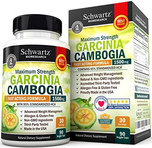 95{0ad59209ba3ce7f48e71d4a0dc628eee9b107ea7079661ded2b3bda89b047a8b} HCA Pure Garcinia Cambogia Extract. Fast Acting Appetite Suppressant, Extreme Carb Blocker & Fat Burner Supplement for Fast Weight Loss & Fat Metabolism. Best Garcinia Cambogia Raw Diet Pills