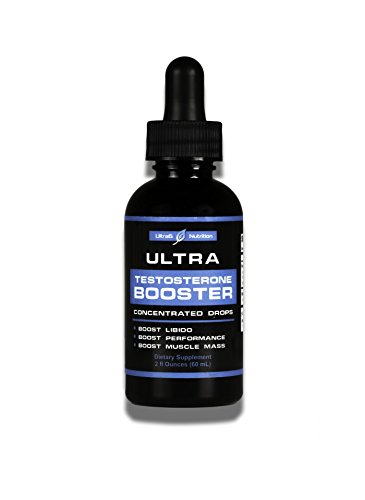 Ultra Testosterone Booster Drops for Libido, Energy, and Muscle Growth Enhancement