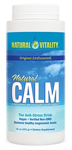 Natural Vitality Natural Calm Magnesium Anti Stress, Orignal, 16 oz