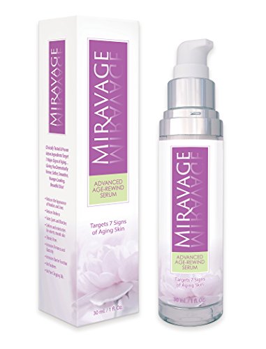 Miravage Facial Redness and Rosacea Relief Cream & Anti-Aging Moisturizer Serum