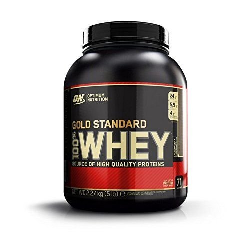 Optimum Nutrition Gold Standard 100{0ad59209ba3ce7f48e71d4a0dc628eee9b107ea7079661ded2b3bda89b047a8b} Whey Protein Powder, Extreme Milk Chocolate, 5 Pound