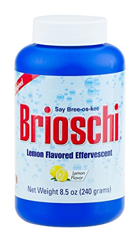 Brioschi Effervescent 8.5oz Bottle The Original Lemon Flavored Italian Effervescent - 1 Bottle
